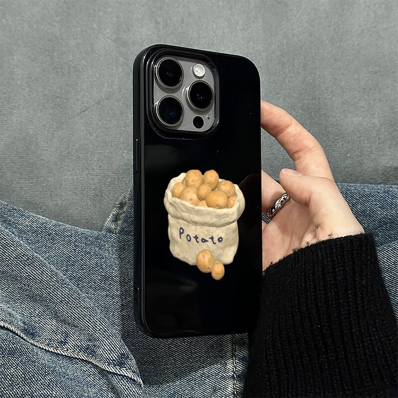 Phone Cases Korean - Simple Japanese And Korean Bag Potato
