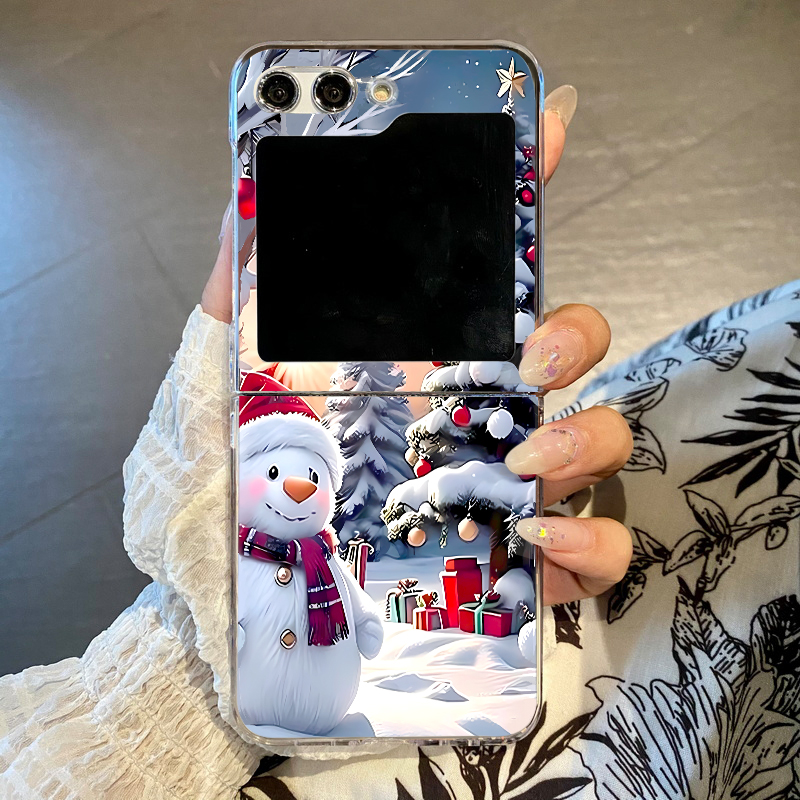 Phone Cases For Samsung - Christmas Snowman Elk Phone Case For