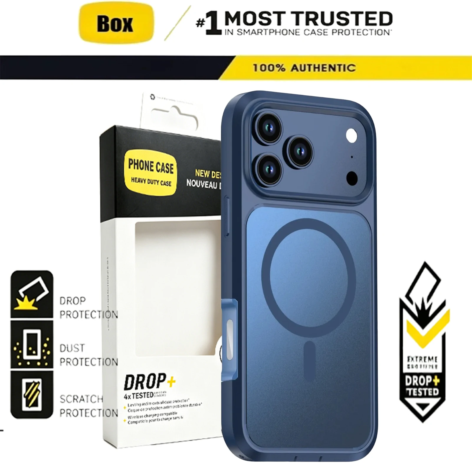 Military Grade Case - Ott-Box Military Grade Heavy Duty Magnetic