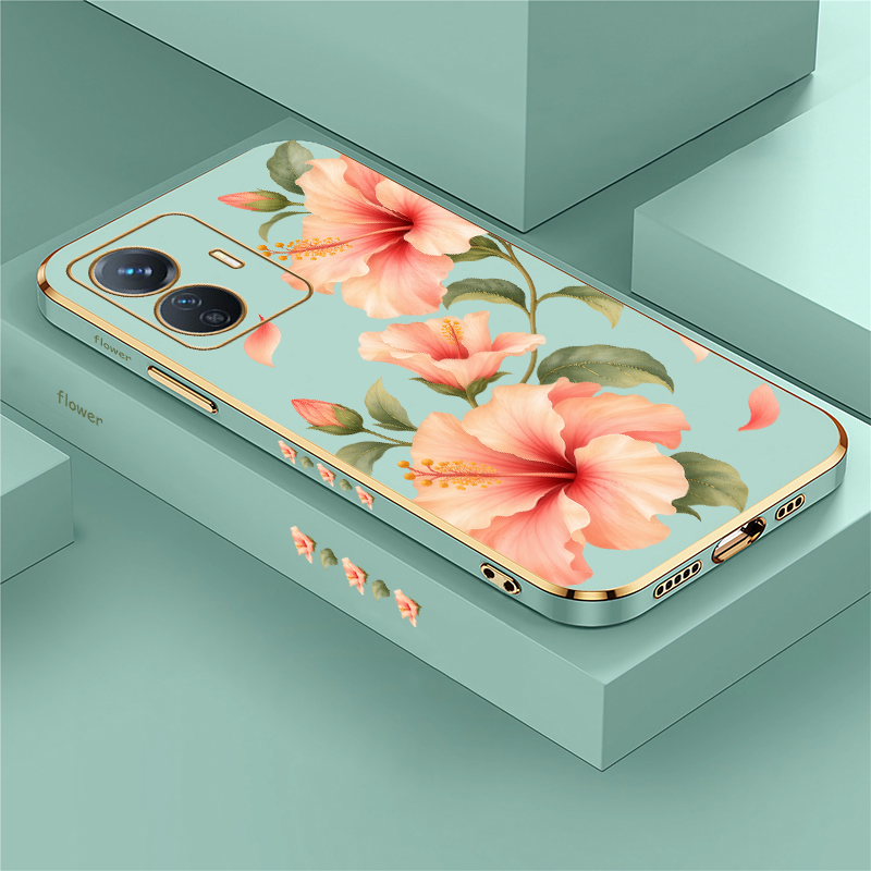 Phone Cases Vivo - Floral Pattern Phone Case For Vivo