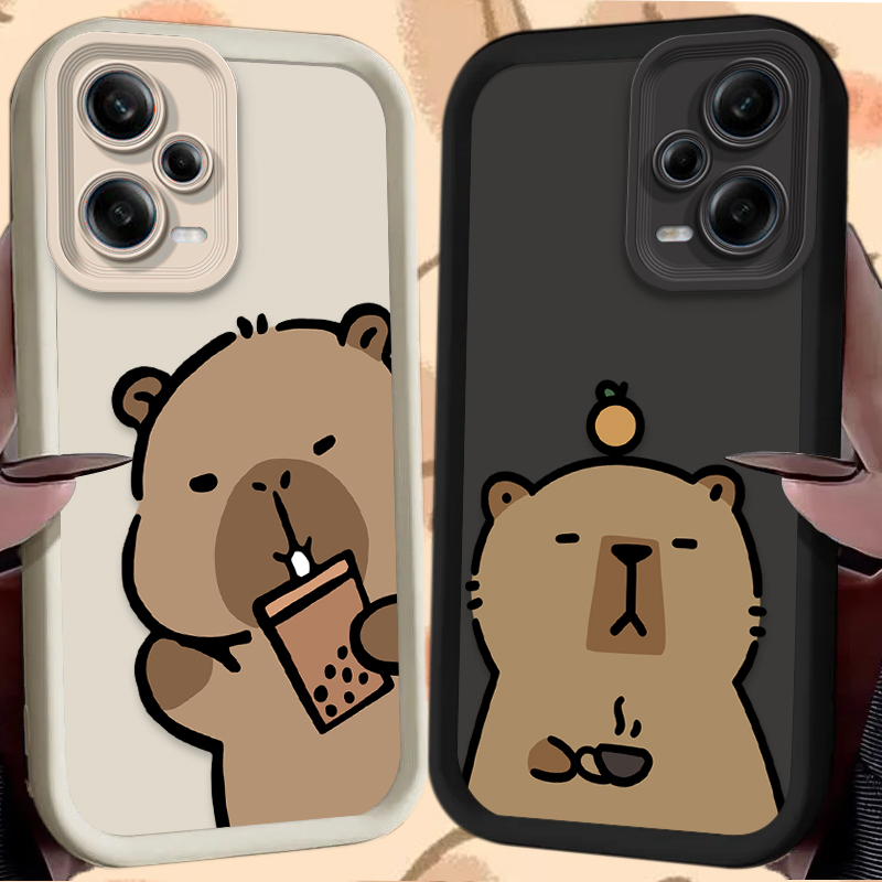 Cute Cartoon Case - Cartoon Cute Capybara Phone Case for