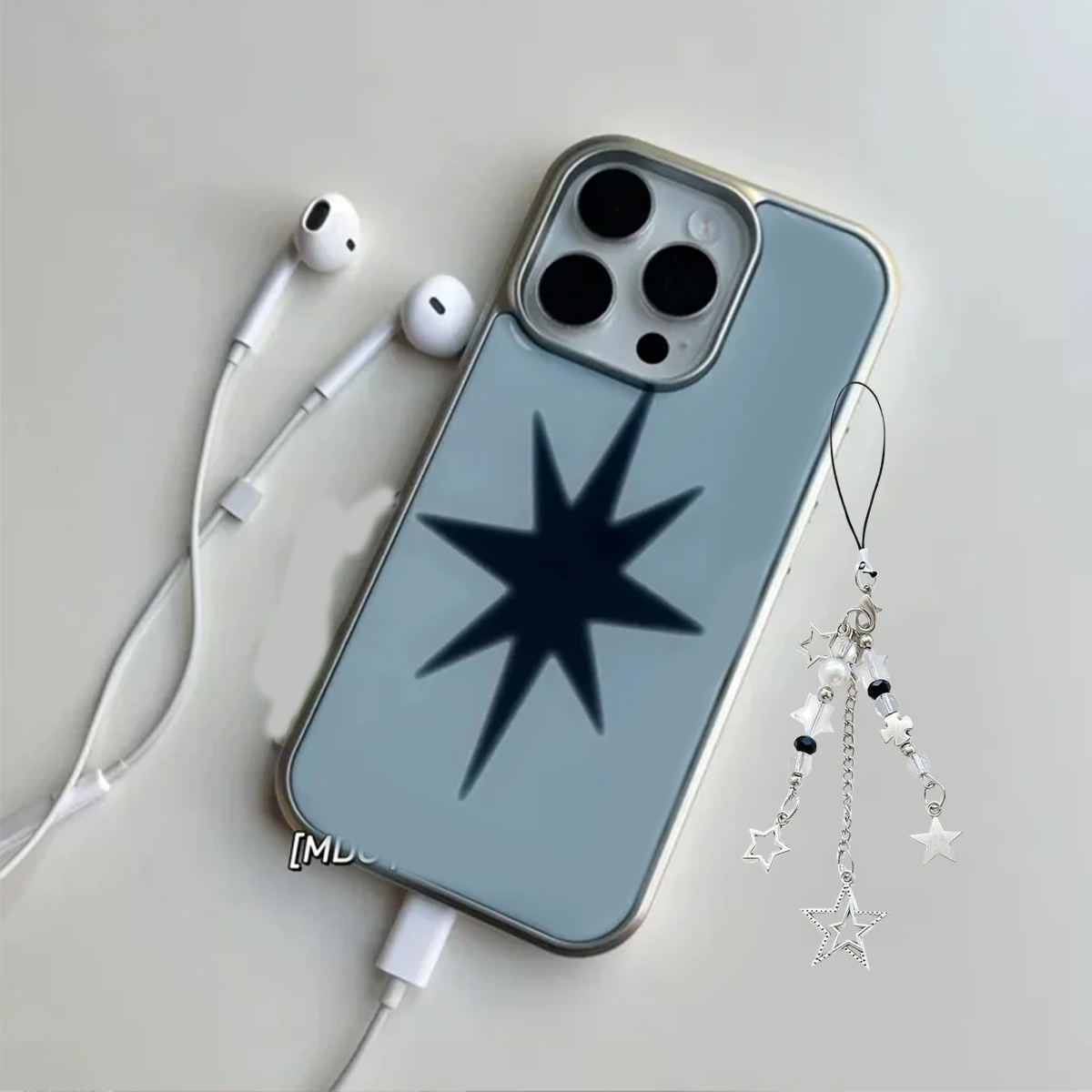 Phone Cases Designer - Blue Star Korean Ins Creative Advanced