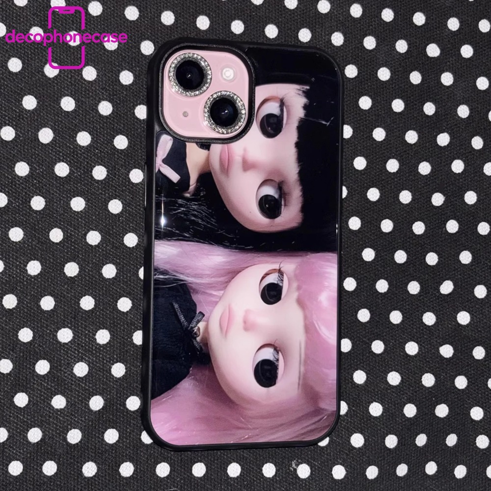 Phone Cases Korean - Japanese Korean Dark Girl Art Phone