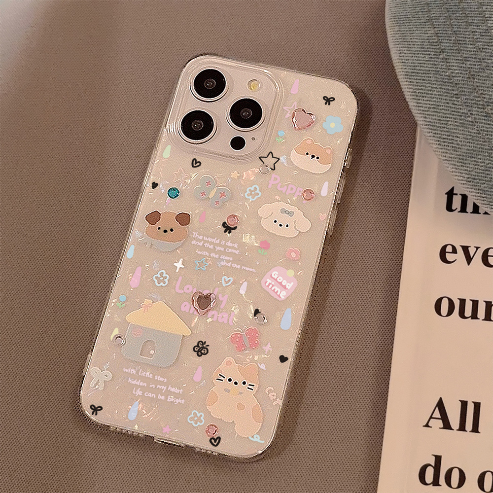 Cute Cartoon Puppy Shell Patte - огляд і ціна Cute Cartoon Case