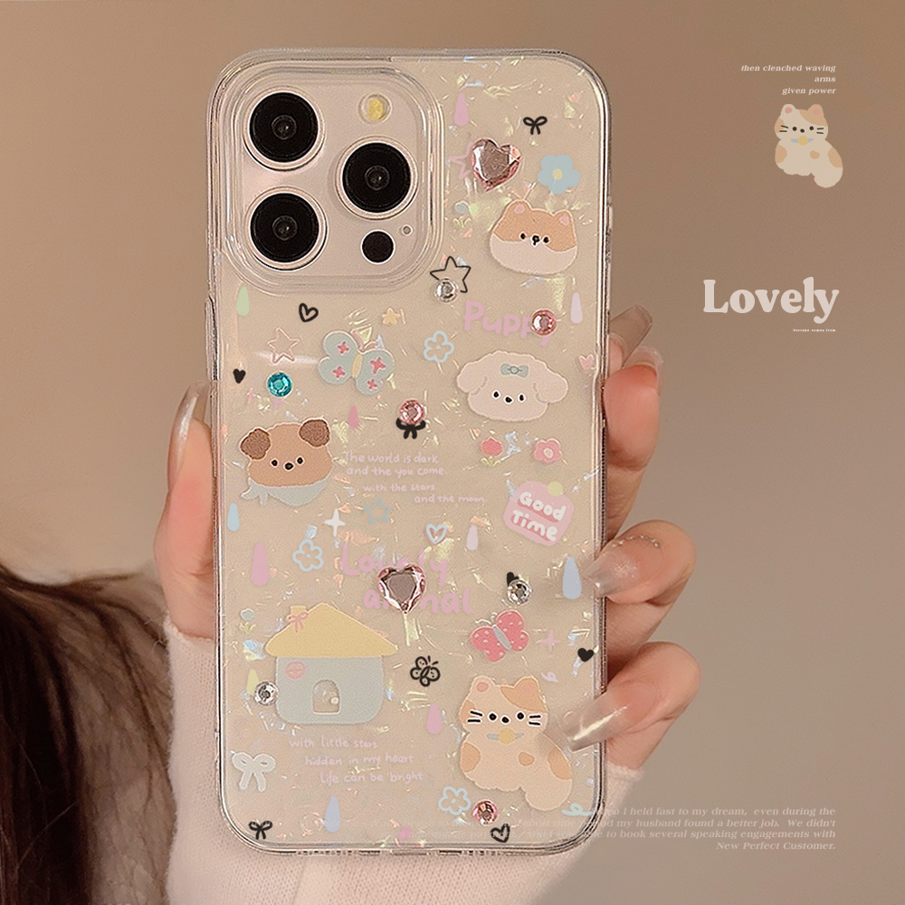 Cute Cartoon Puppy Shell Patte - огляд і ціна Cute Cartoon Case