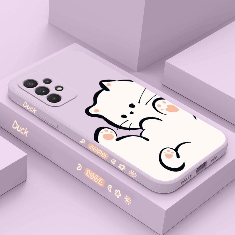 White Cloud Cat Silicone Phone - огляд і ціна Phone Cases Burga