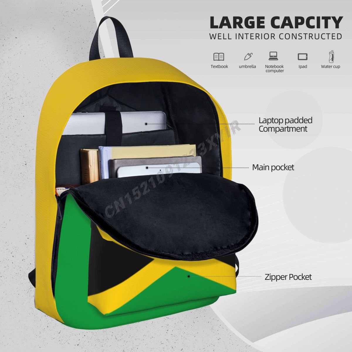 Unisex Backpack Jamaica Flag J - огляд і ціна Phone Cases Jamaica