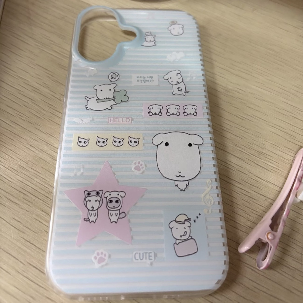 Simple Cartoon Cute Striped Do - огляд і ціна Cute Cartoon Case