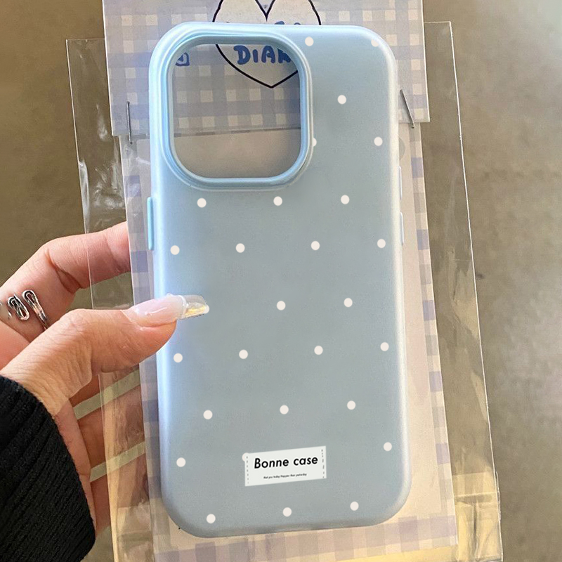 Cute White Polka Dots Design 2 - огляд і ціна Phone Cases Designer