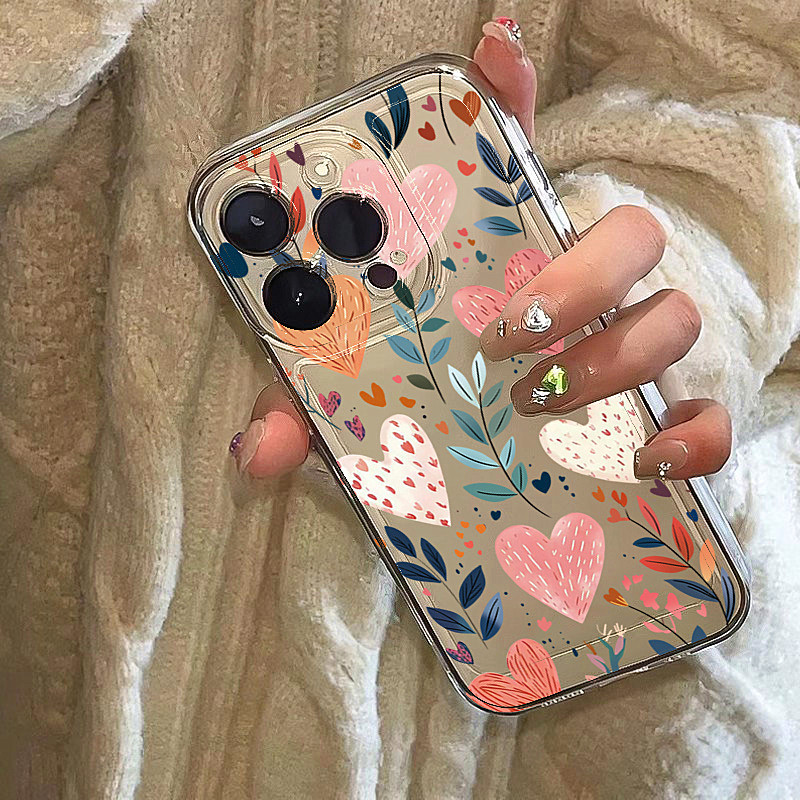 Silicone Love Heart Leaves Eye - огляд і ціна Phone Cases Otterbox