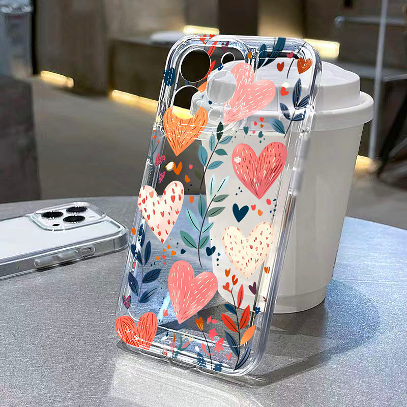 Silicone Love Heart Leaves Eye - огляд і ціна Phone Cases Otterbox