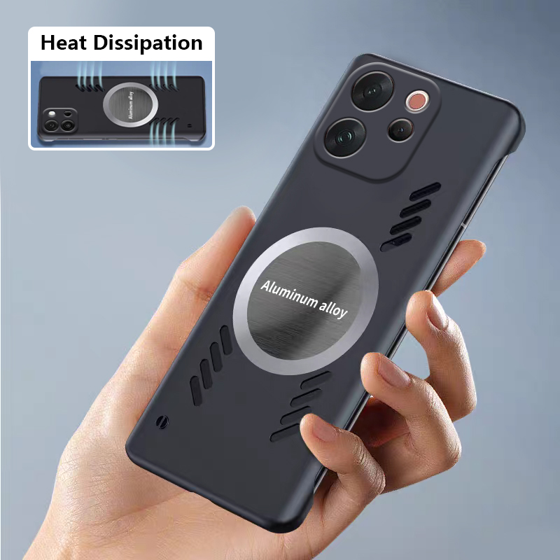 Biruiqu For VIVO V70 Bezel-les - огляд і ціна Phone Cases Vivo