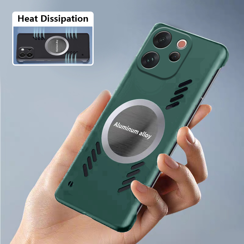 Biruiqu For VIVO V70 Bezel-les - огляд і ціна Phone Cases Vivo