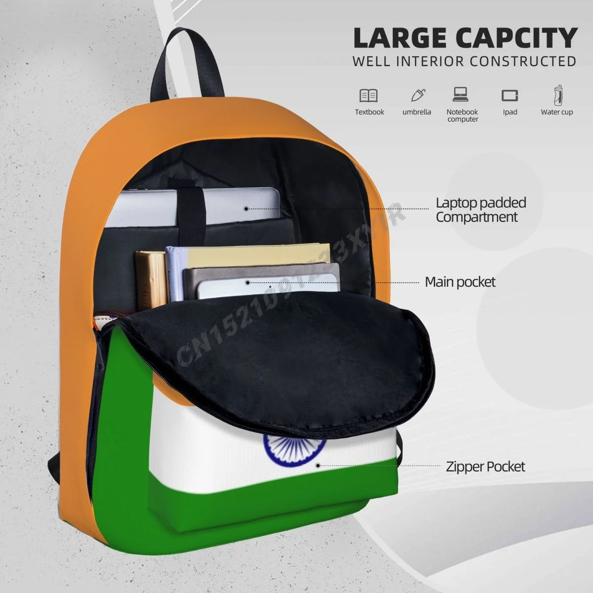 Custom Bag Unisex Backpack Ind - огляд і ціна Phone Cases India