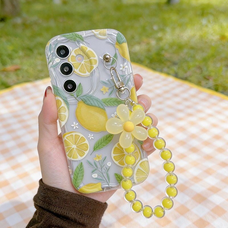 Yellow Lemon Flower Lanyard Ph - огляд і ціна Phone Cases Motorola Edge 2025