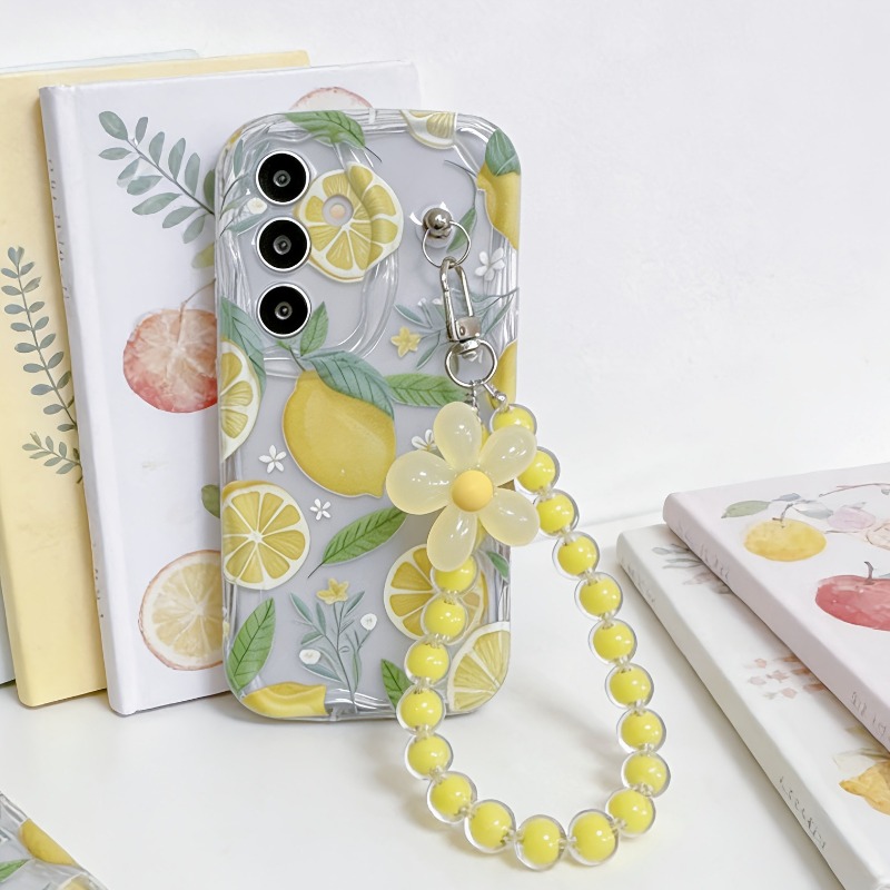 Yellow Lemon Flower Lanyard Ph - огляд і ціна Phone Cases Motorola Edge 2025