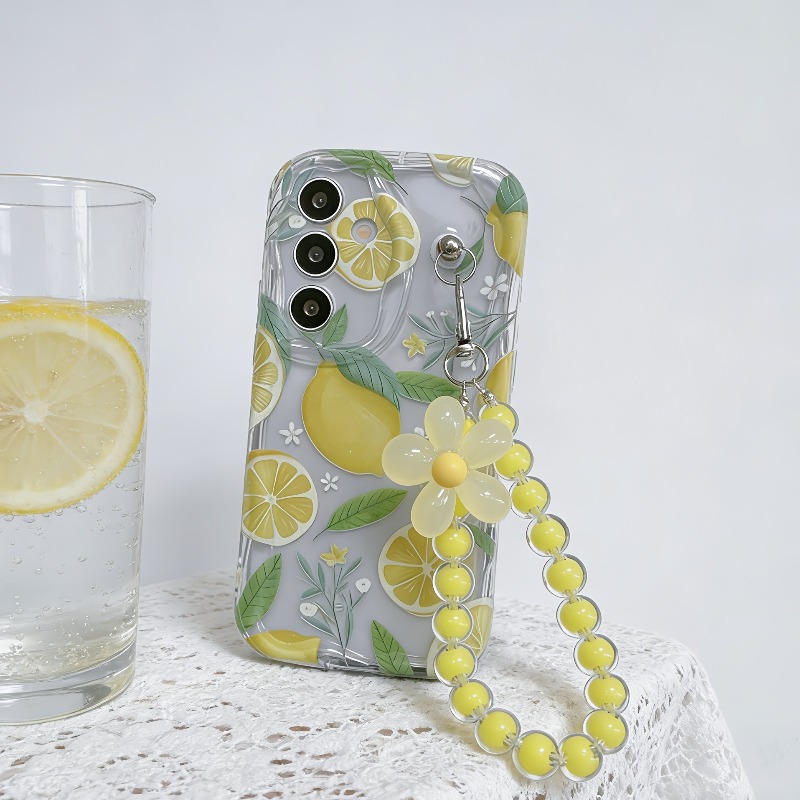 Yellow Lemon Flower Lanyard Ph - огляд і ціна Phone Cases Motorola Edge 2025
