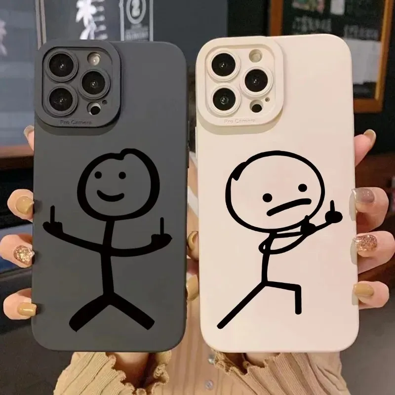 Cute Cartoon Matchman Matte Si - огляд і ціна Cute Cartoon Case