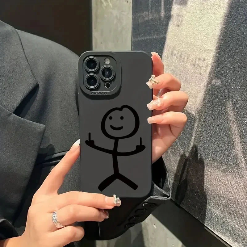 Cute Cartoon Matchman Matte Si - огляд і ціна Cute Cartoon Case