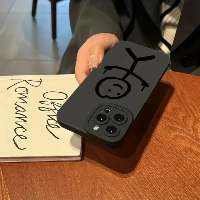 Cute Cartoon Matchman Matte Si - огляд і ціна Cute Cartoon Case