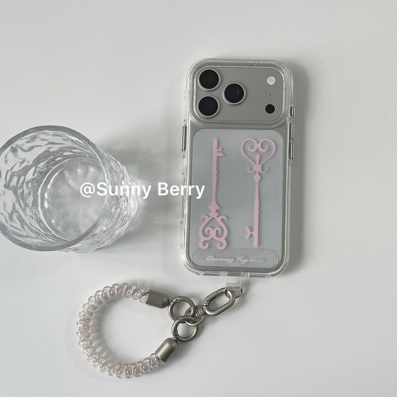 Korean Ins Y2K Pink Keys Shini - огляд і ціна Phone Cases Korean