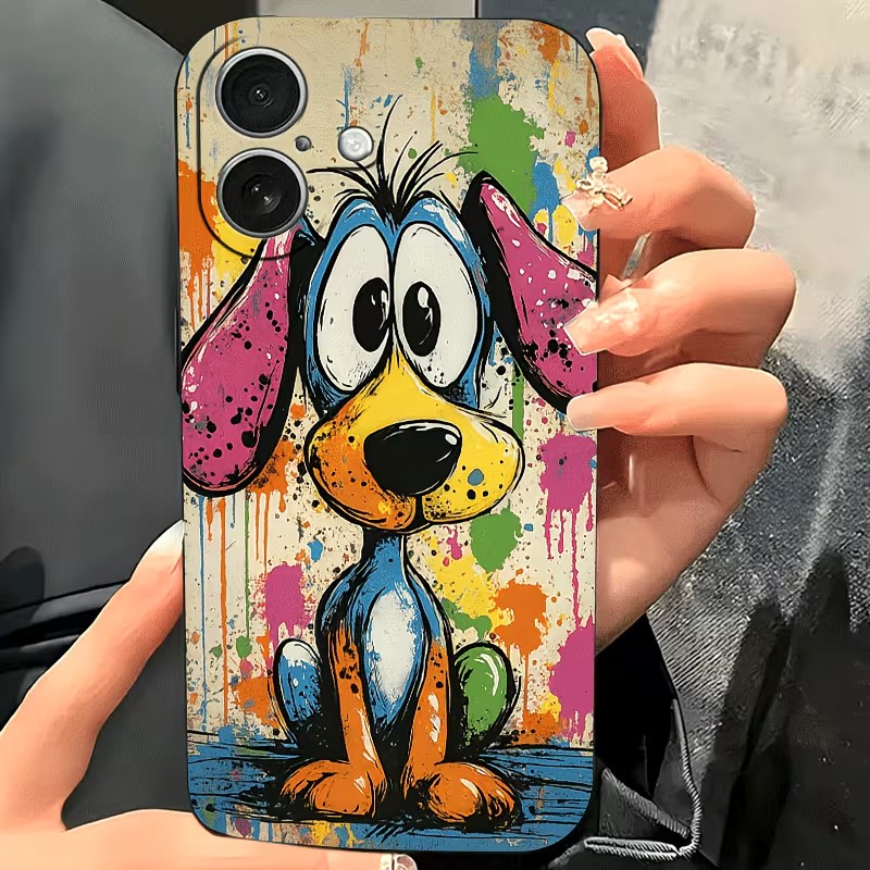 Graffiti Colored Puppy TPU Pho - огляд і ціна Phone Cases Otterbox
