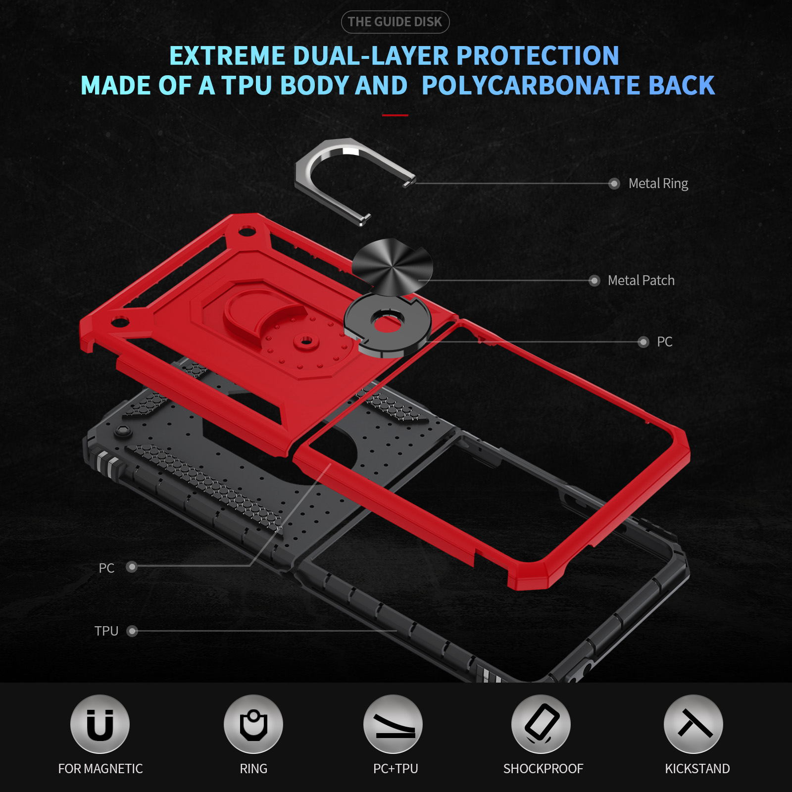 Military-grade Shockproof Phon - огляд і ціна Military Grade Case