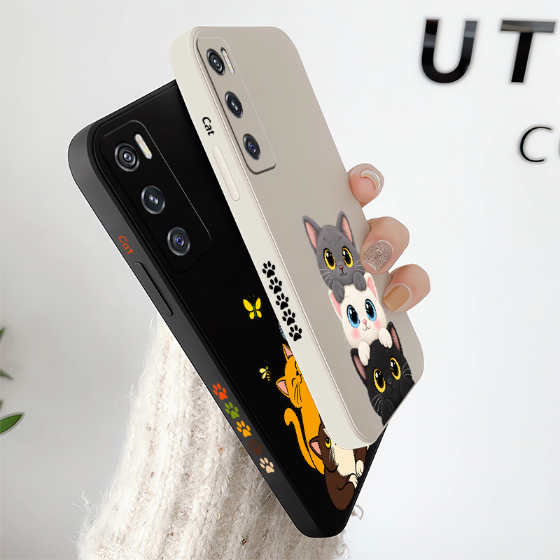 Cute Coloful Cats Phone Case F - огляд і ціна Phone Cases Vivo