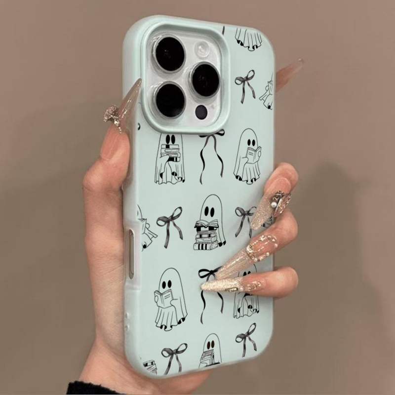 Cute Halloween Book Ghost Bow  - огляд і ціна Phone Cases Otterbox