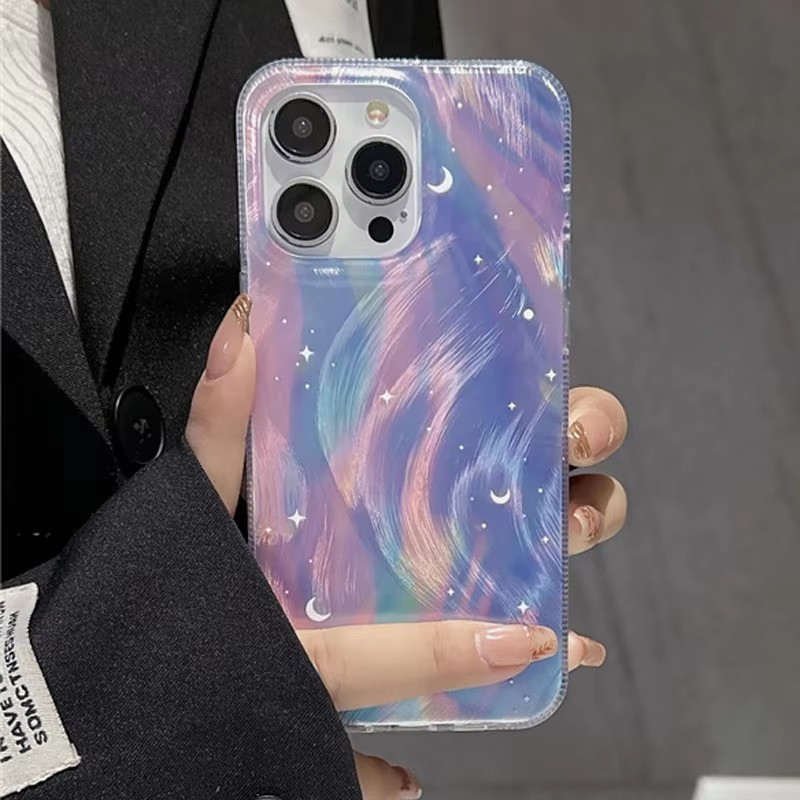 Fashion Glitter Starry Gradien - огляд і ціна Phone Cases Xiaomi