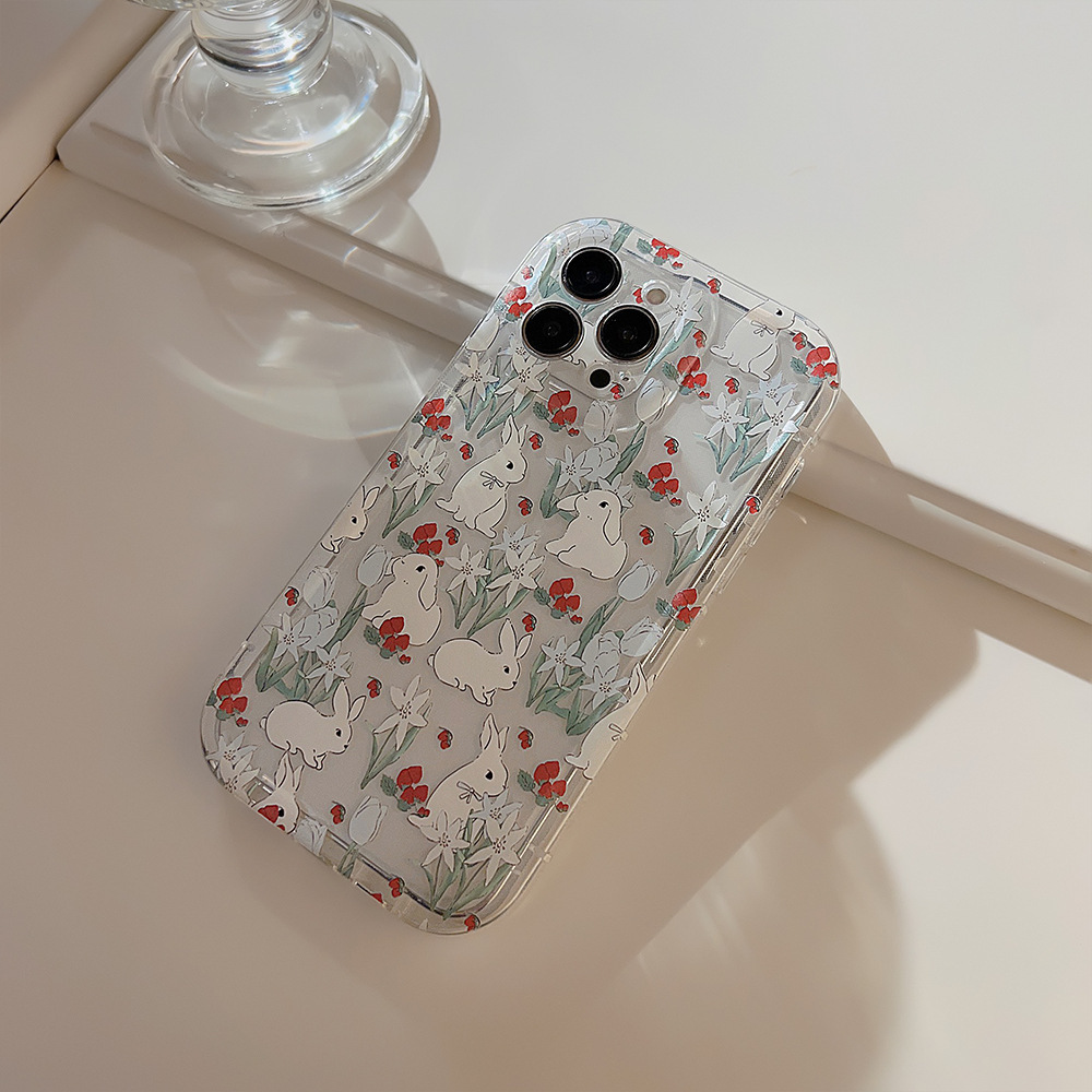 Cute Cartoon Bunny Flower Tran - огляд і ціна Cute Cartoon Case
