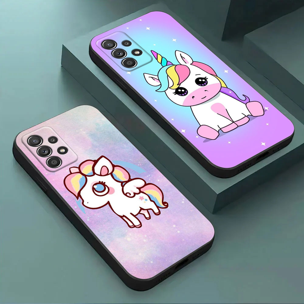 Cute Unicorn Cartoon Rainbow P - огляд і ціна Phone Cases Burga