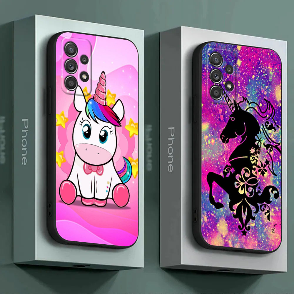 Cute Unicorn Cartoon Rainbow P - огляд і ціна Phone Cases Burga
