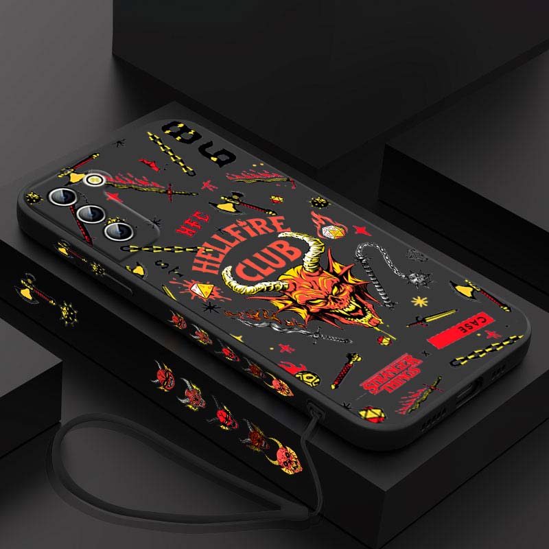 Stranger Things Red Hell Demon - огляд і ціна Phone Cases For Samsung