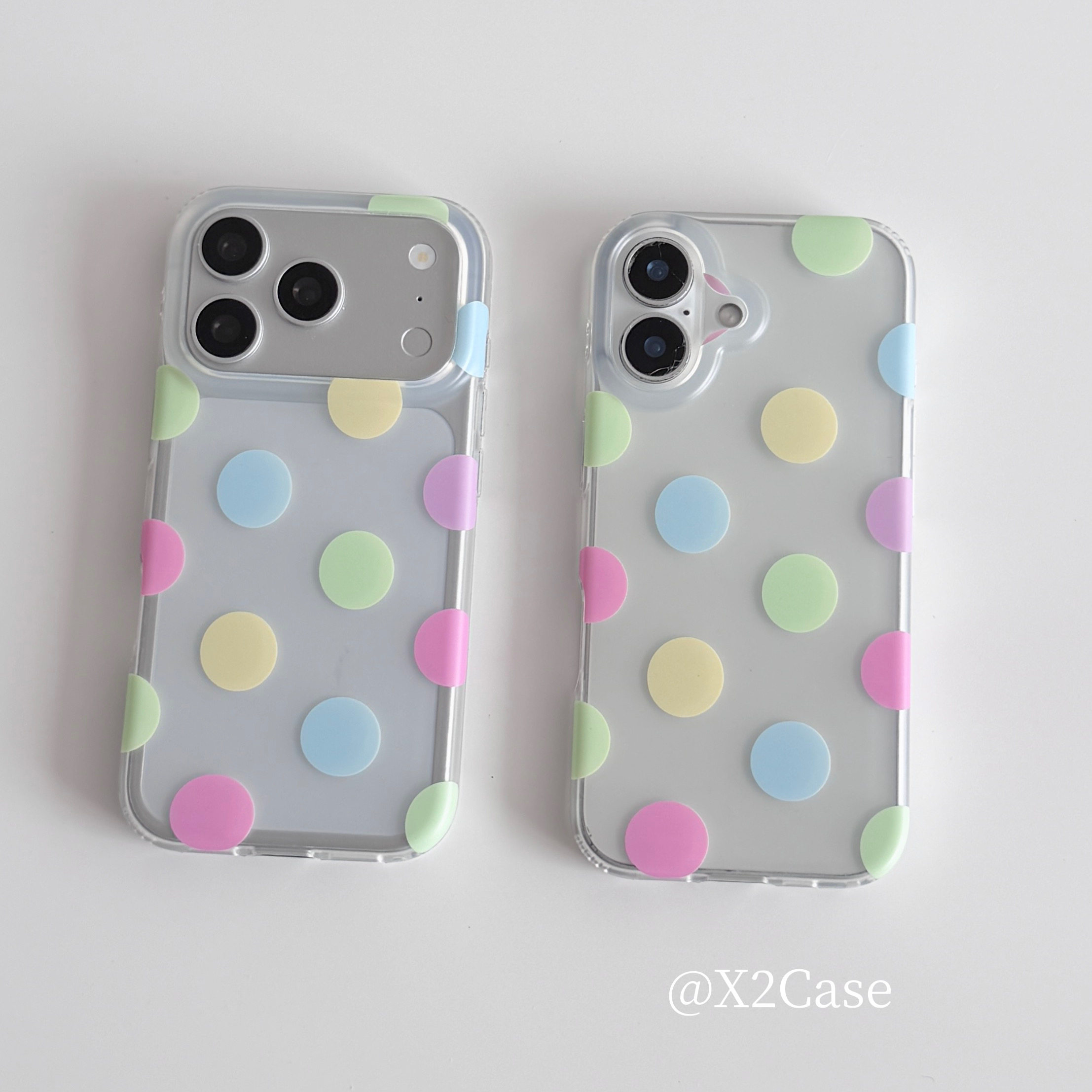 Korea Ins Colorful Polka Dots  - огляд і ціна Phone Cases Korean