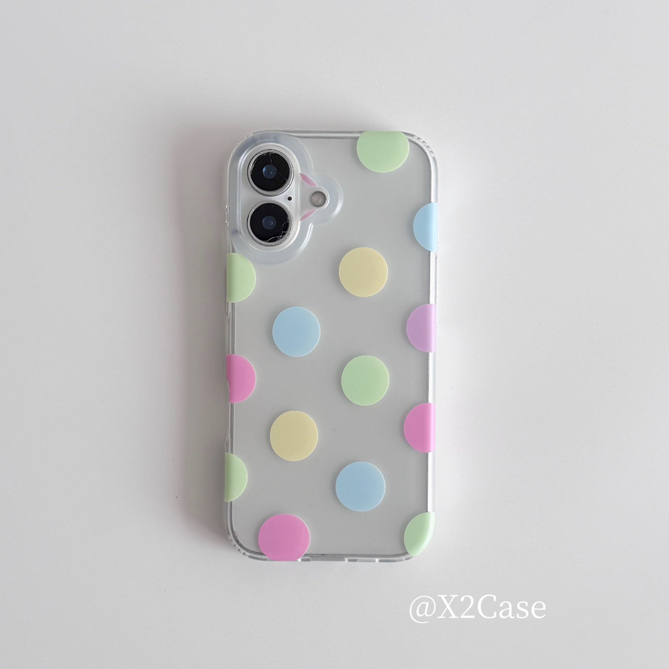 Korea Ins Colorful Polka Dots  - огляд і ціна Phone Cases Korean