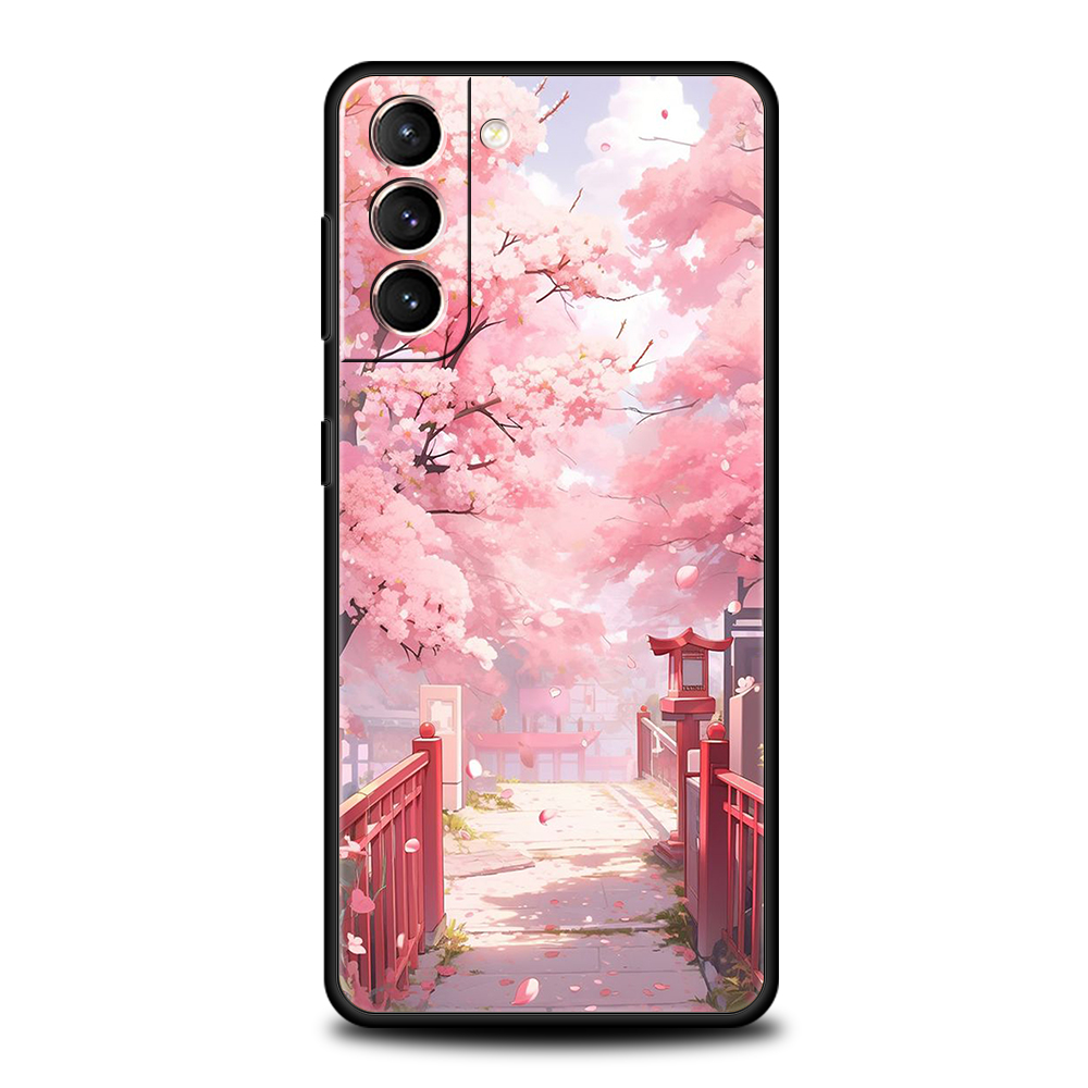 Pink Spring Cherry Blossoms Ph - огляд і ціна Phone Cases Burga