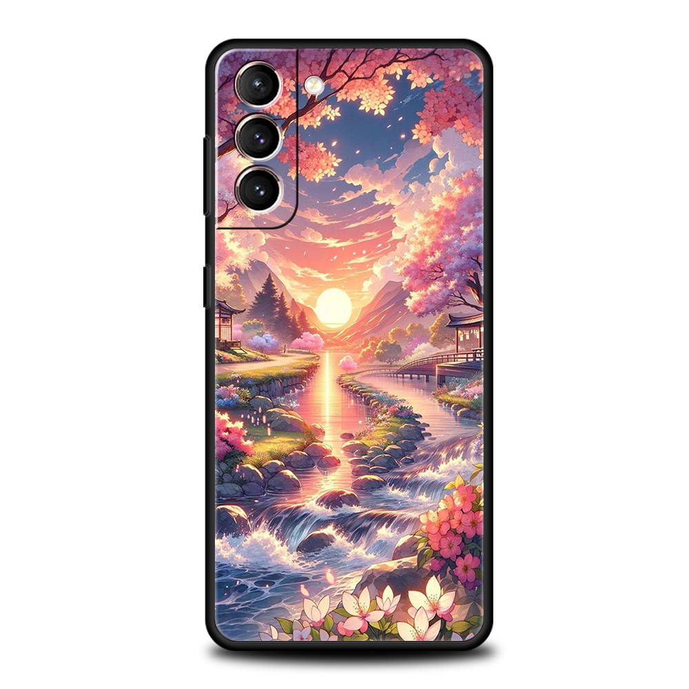 Pink Spring Cherry Blossoms Ph - огляд і ціна Phone Cases Burga