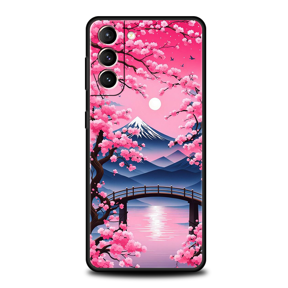 Pink Spring Cherry Blossoms Ph - огляд і ціна Phone Cases Burga