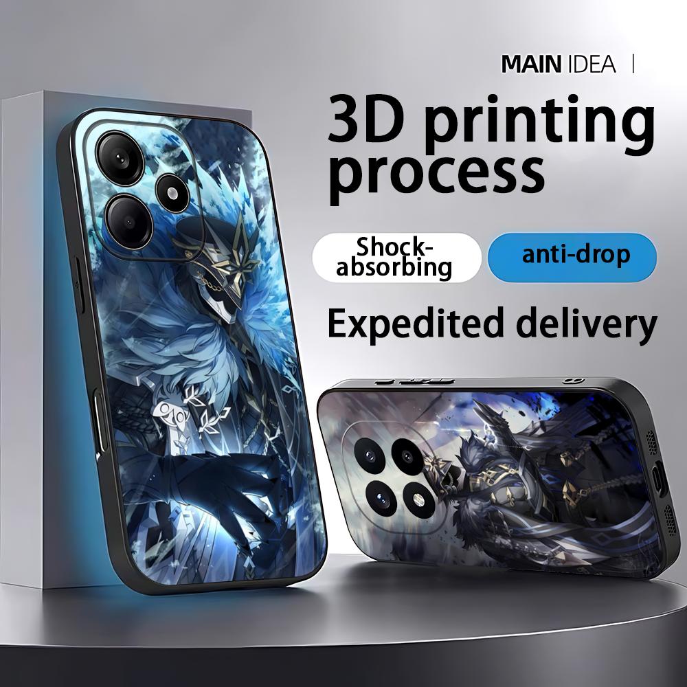 Genshin Impact Capitano Phone  - огляд і ціна Phone Cases Xiaomi
