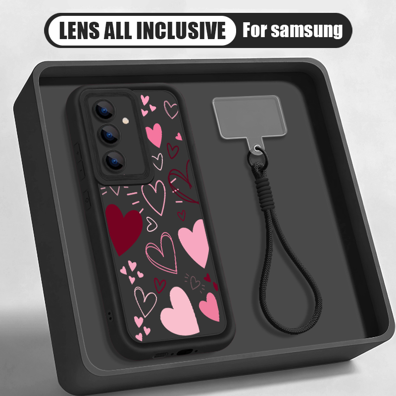 Colorful Hearts Lanyard Phone  - огляд і ціна Phone Cases Motorola Edge 2025