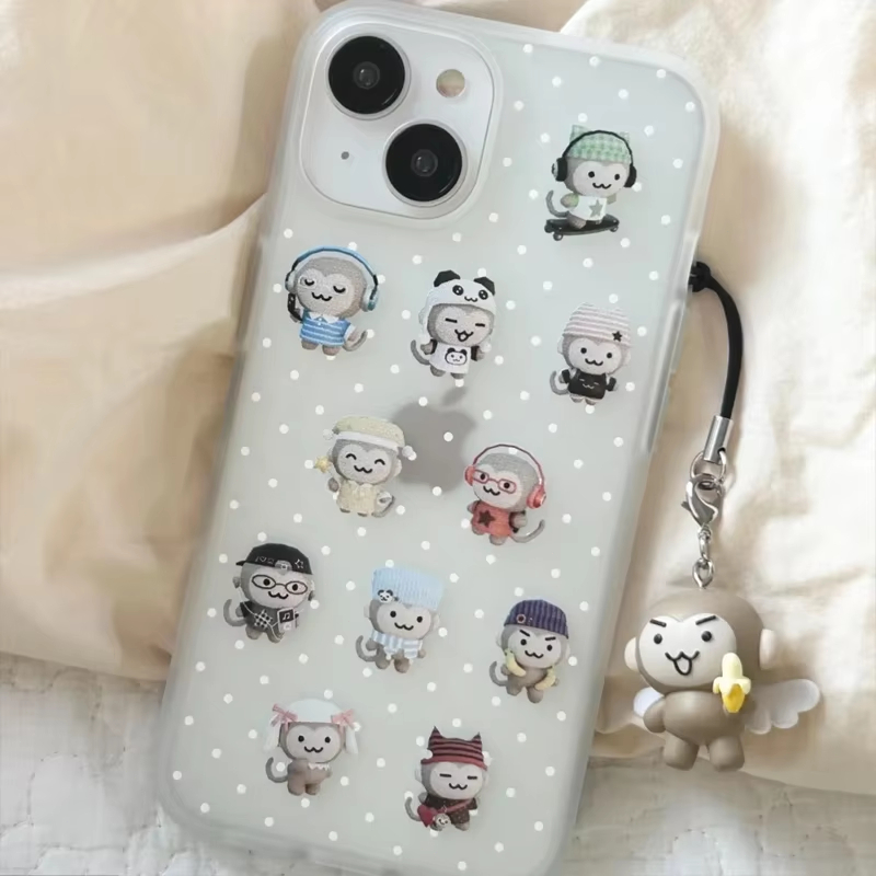 Simple Kawaii Monkey White Pol - огляд і ціна Phone Cases Iphone 17
