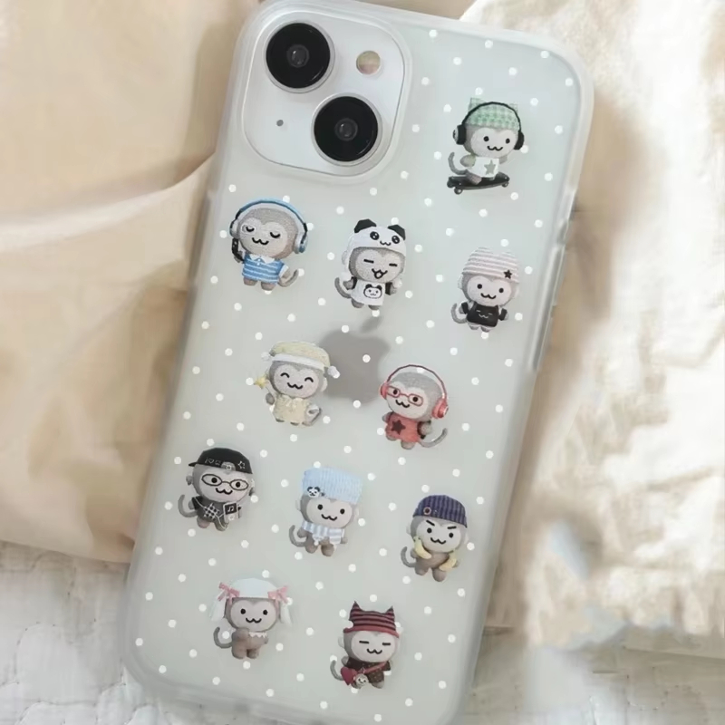 Simple Kawaii Monkey White Pol - огляд і ціна Phone Cases Iphone 17