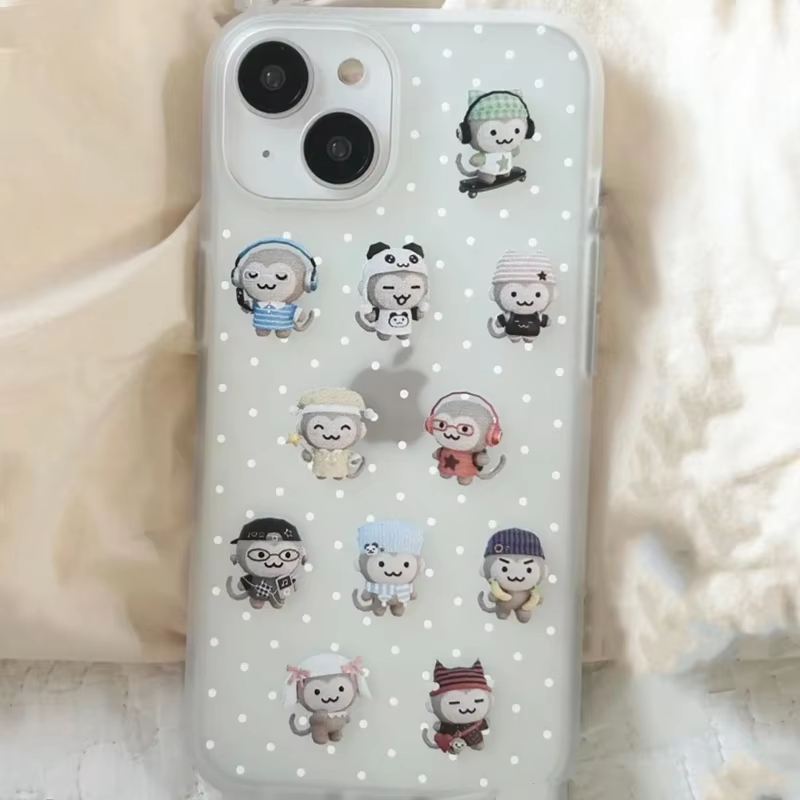 Simple Kawaii Monkey White Pol - огляд і ціна Phone Cases Iphone 17