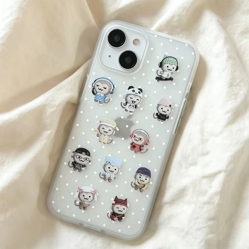 Simple Kawaii Monkey White Pol - огляд і ціна Phone Cases Iphone 17