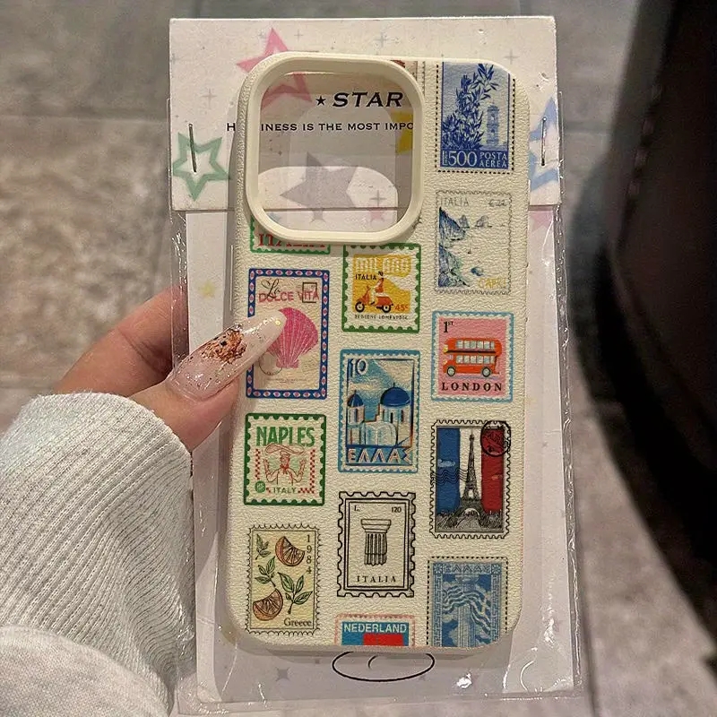 Vibrant Retro Stamp Lichee Des - огляд і ціна Phone Cases Designer