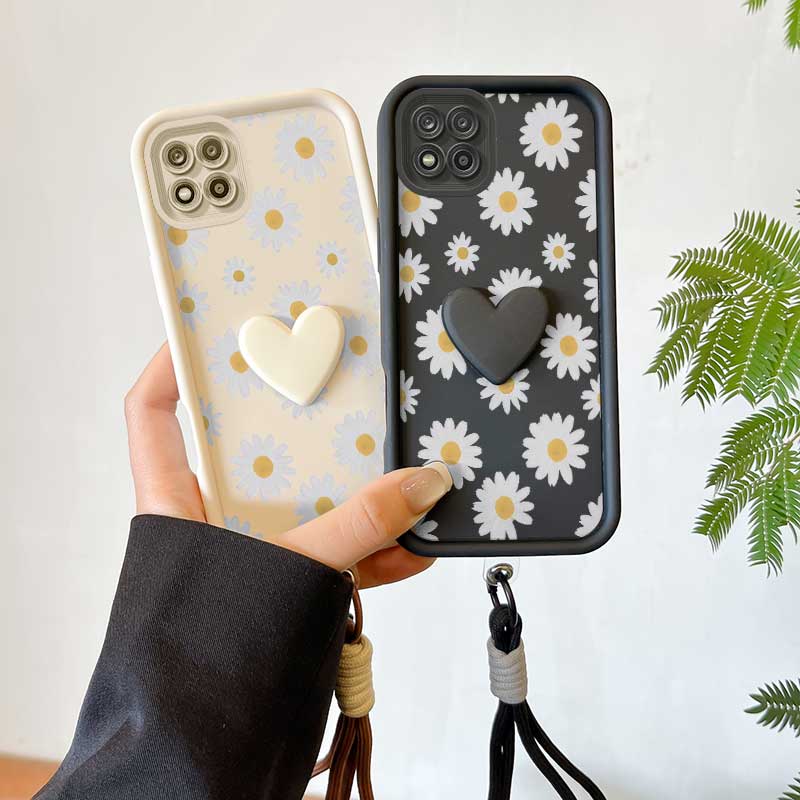 3pcs(White Sunflowers Phone Ca - огляд і ціна Phone Cases India