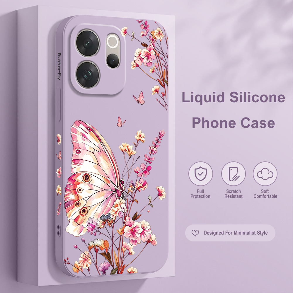 Butterfly Sprig Phone Case For - огляд і ціна Phone Cases Vivo