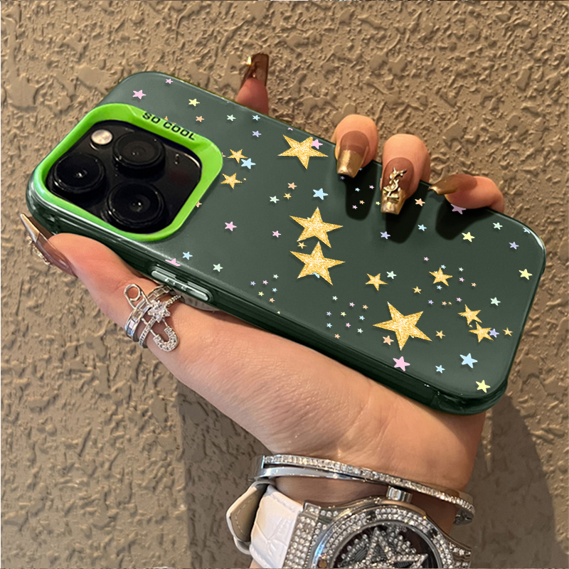 Colorful Star Pattern Matte Ha - огляд і ціна Phone Cases Xiaomi