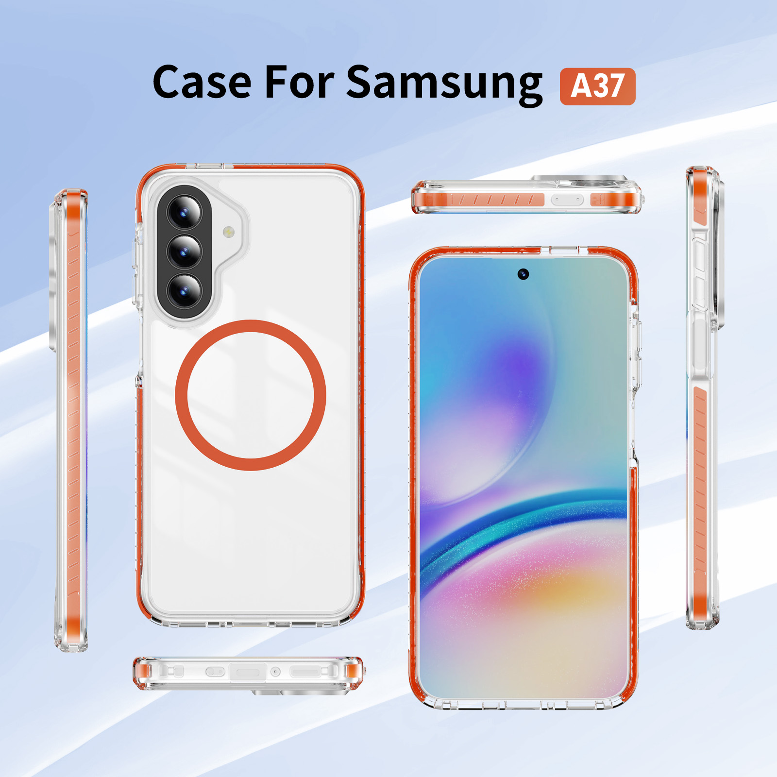Luxury Colored AntiSlip Strip  - огляд і ціна Phone Cases Yellow